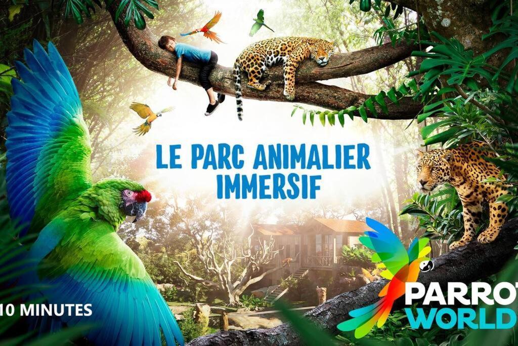 Cocon A La Campagne - Disney 20 Min - Paris 40 Min - 2 Terrasses Dammartin-sur-Tigeaux Buitenkant foto